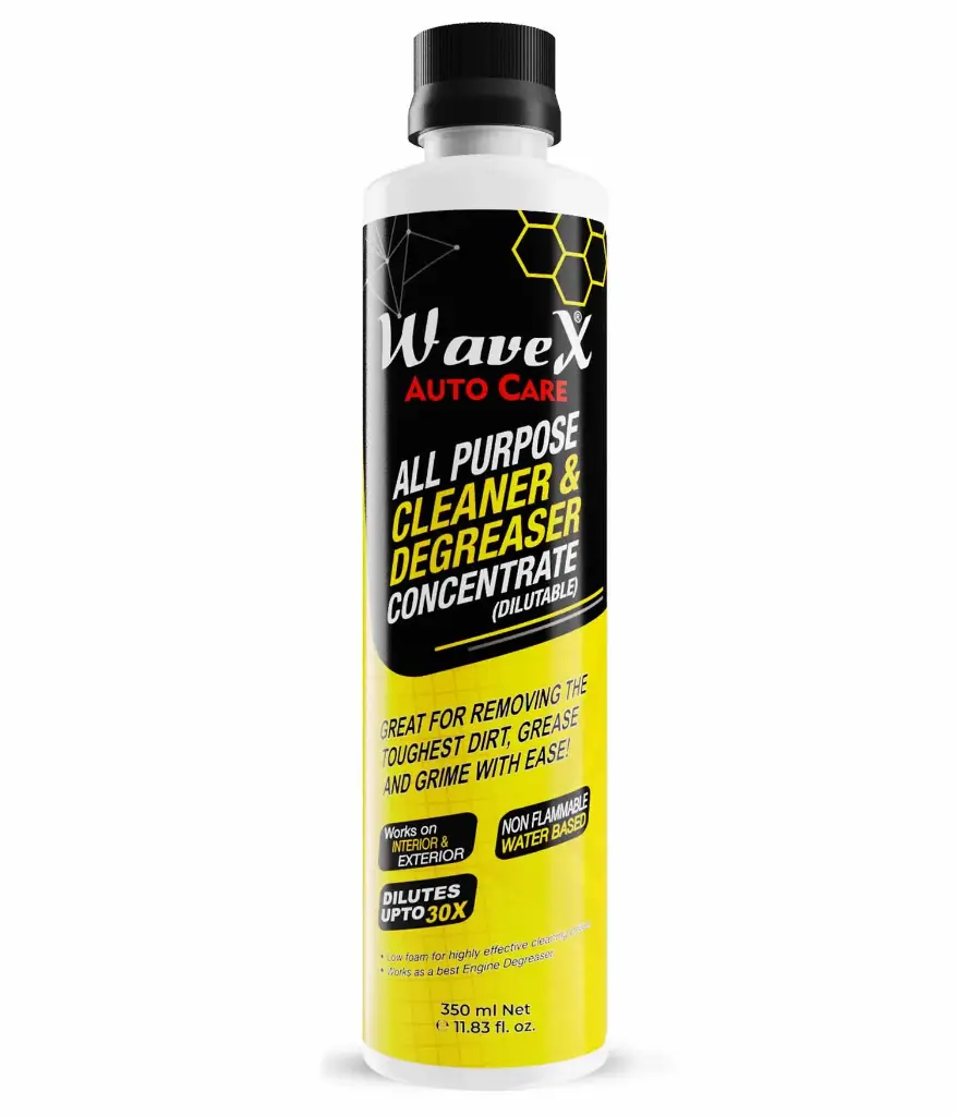WaveX All Purpose Cleaner and Degreaser Concentrate | Car Engine Cleaner, Also Upholstery Fabric Cleaner